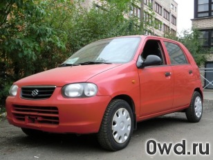 Битый автомобиль Suzuki Alto