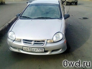 Битый автомобиль Dodge Neon