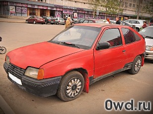 Битый автомобиль Opel Kadett