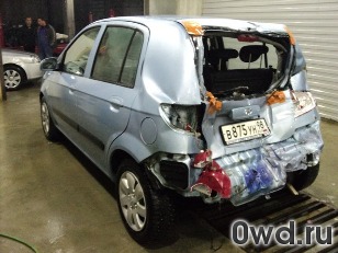 Битый автомобиль Hyundai Getz