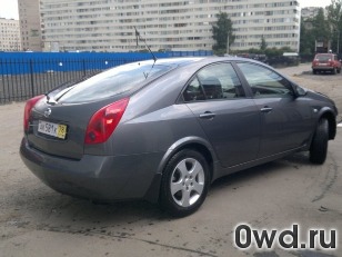 Битый автомобиль Nissan Primera