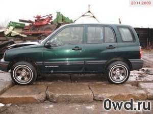 Битый автомобиль Chevrolet Tracker