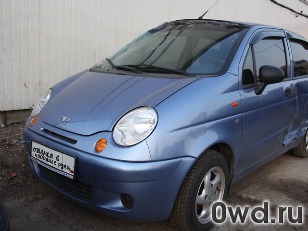 Битый автомобиль Daewoo Matiz