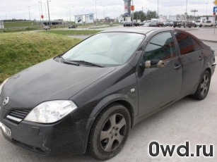 Битый автомобиль Nissan Primera