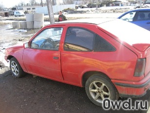 Битый автомобиль Opel Kadett