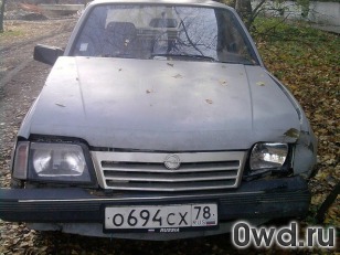 Битый автомобиль Opel Ascona