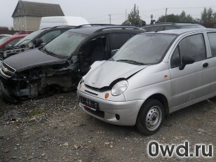 Битый автомобиль Daewoo Matiz