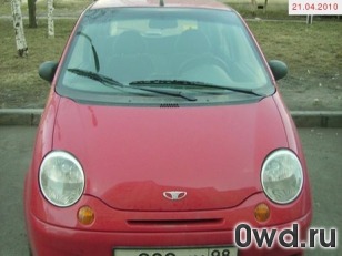 Битый автомобиль Daewoo Matiz