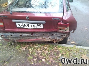 Битый автомобиль Opel Vectra