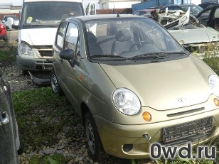 Битый автомобиль Daewoo Matiz