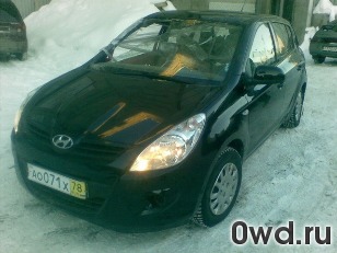 Битый автомобиль Hyundai i20