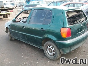 Битый автомобиль Volkswagen Polo