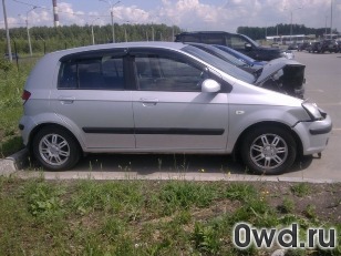 Битый автомобиль Hyundai Getz