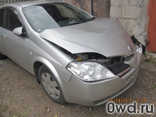 Битый автомобиль Nissan Primera