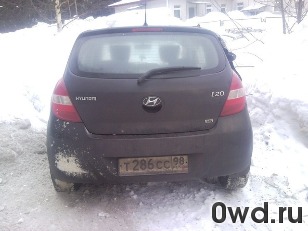 Битый автомобиль Hyundai i20