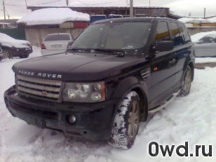 Битый автомобиль Land Rover Range Rover Sport