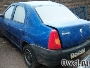 Битый автомобиль Renault 10