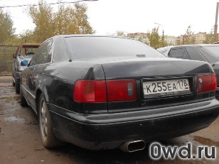 Битый автомобиль Audi A8