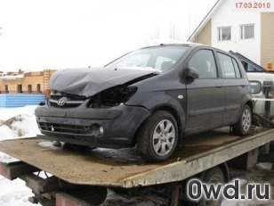 Битый автомобиль Hyundai Getz