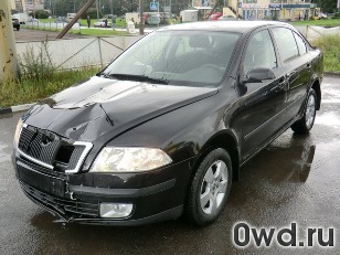 Битый автомобиль Skoda Octavia