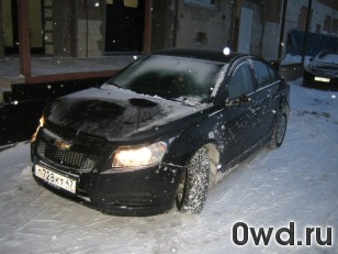 Битый автомобиль Chevrolet Cruze