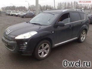 Битый автомобиль Peugeot 4007