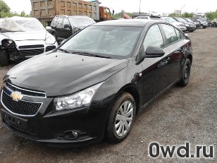 Битый автомобиль Chevrolet Cruze