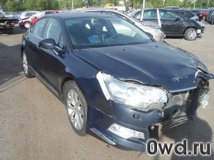 Битый автомобиль Citroen C5