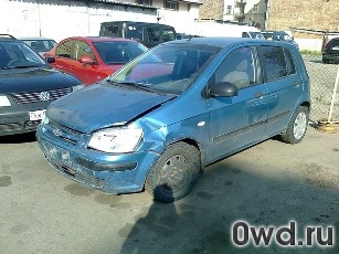 Битый автомобиль Hyundai Getz