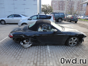 Битый автомобиль Porsche Boxster