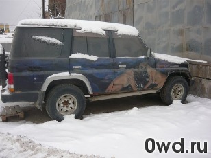 Битый автомобиль Toyota Land Cruiser Prado