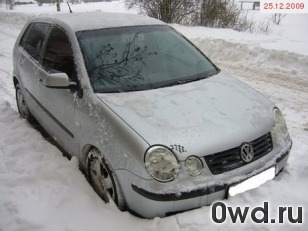 Битый автомобиль Volkswagen Polo