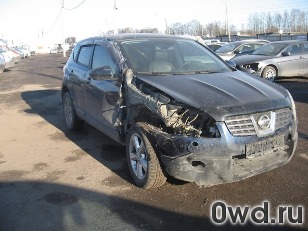 Битый автомобиль Nissan Qashqai