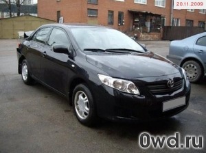 Битый автомобиль Toyota Corolla