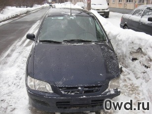 Битый автомобиль Mitsubishi Space Star