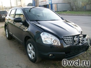 Битый автомобиль Nissan Qashqai