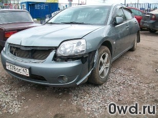 Битый автомобиль Mitsubishi Galant